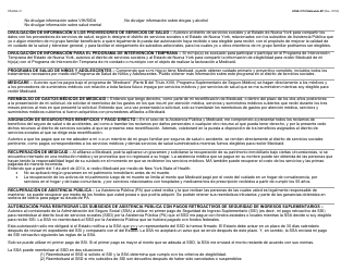 Formulario LDSS-3174 Formulario De Recertificacion Para Ciertos Beneficios Y Servicios Del Estado De Nueva York - New York (Spanish), Page 22