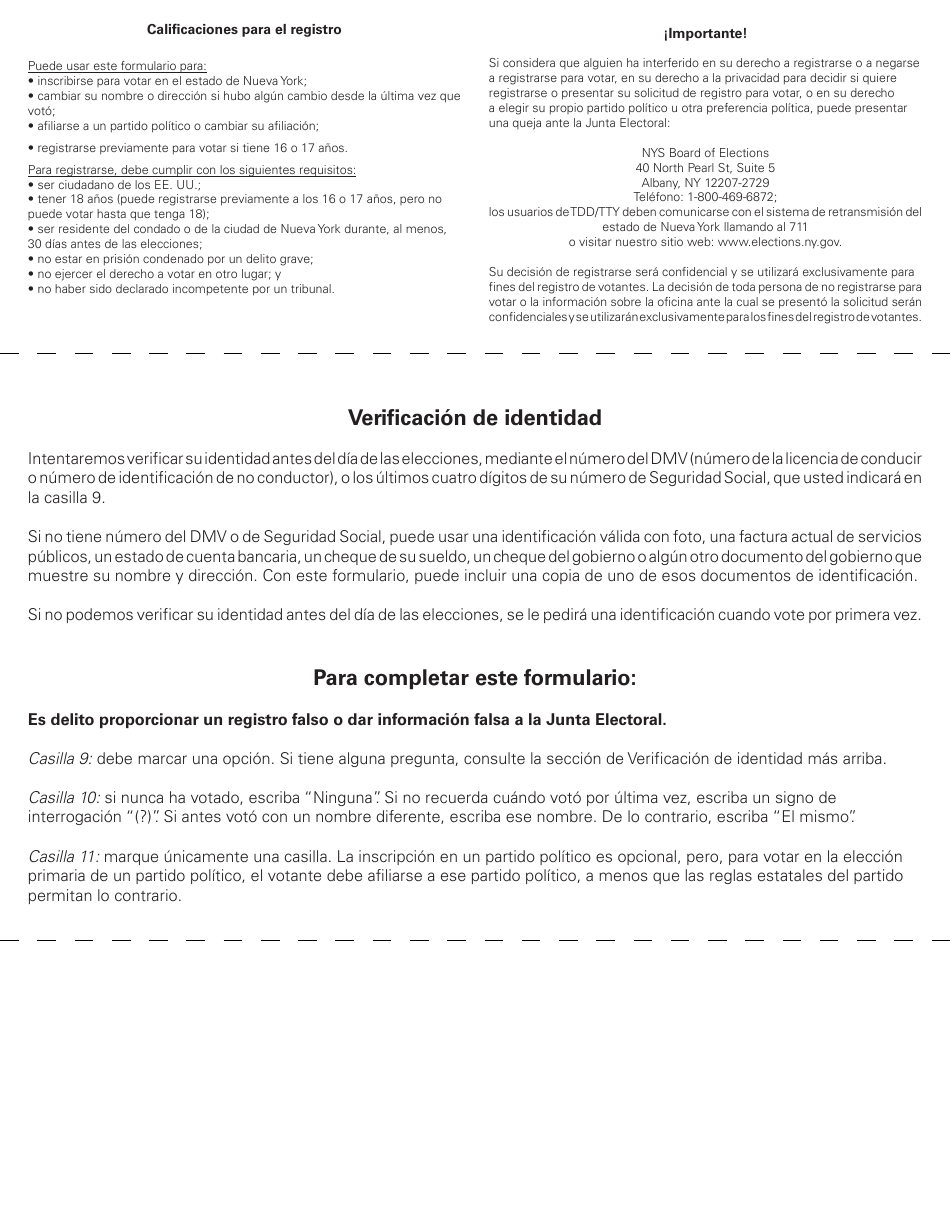 Formulario LDSS-3174 Formulario De Recertificacion Para Ciertos Beneficios Y Servicios Del Estado De Nueva York - New York (Spanish), Page 26