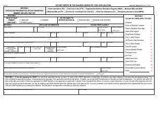 Form LDSS-2921 Application for Certain Benefits and Services - New York, Page 2