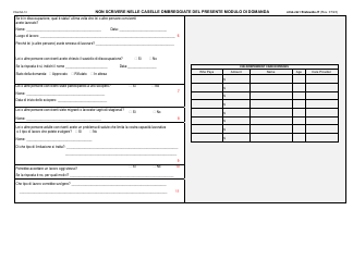 Form LDSS-2921 Application for Certain Benefits and Services - New York (Italian), Page 11