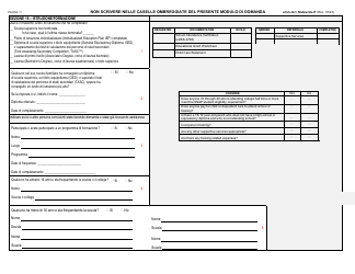 Form LDSS-2921 Application for Certain Benefits and Services - New York (Italian), Page 12