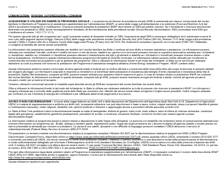 Form LDSS-2921 Application for Certain Benefits and Services - New York (Italian), Page 19
