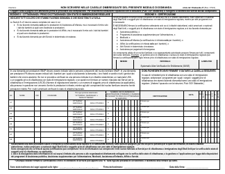 Form LDSS-2921 Application for Certain Benefits and Services - New York (Italian), Page 5
