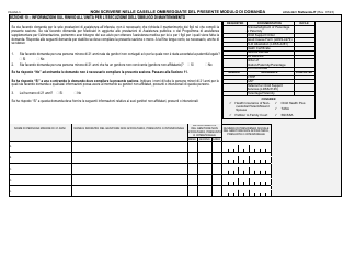 Form LDSS-2921 Application for Certain Benefits and Services - New York (Italian), Page 6