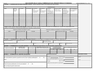 Form LDSS-2921 Application for Certain Benefits and Services - New York (Italian), Page 7