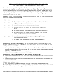 Tai Chi for Arthritis and Fall Prevention Participant Application and Release - Dutchess County, New York, Page 4