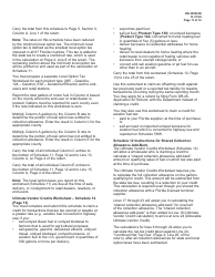 Instructions for Form DR-309632 Wholesaler/Importer Fuel Tax Return - Florida, Page 11
