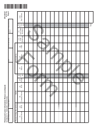 Form DR-309637 Petroleum Carrier Information Return - Sample - Florida, Page 6