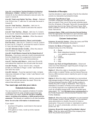 Instructions for Form DR-309635 Blender Fuel Tax Return - Florida, Page 4