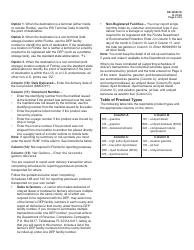 Instructions for Form DR-309637 Petroleum Carrier Information Return - Florida, Page 3