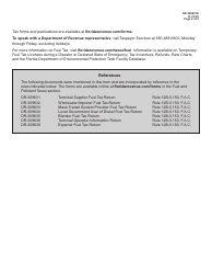 Instructions for Form DR-309637 Petroleum Carrier Information Return - Florida, Page 4