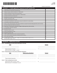 Form F-1120 Florida Corporate Income/Franchise Tax Return - Florida, Page 5