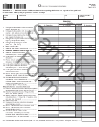 Form DR-309631 Terminal Supplier Fuel Tax Return - Sample - Florida, Page 13