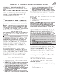 Instructions for Form DR-7, DR-15CON - Florida, Page 2