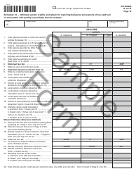 Form DR-309635 Blender Fuel Tax Return - Sample - Florida, Page 13