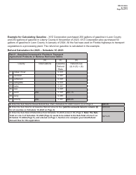 Form DR-26 IDALIA Application for Refund - Fuel Used for Agricultural Shipments or Hurricane Debris Removal - Florida, Page 10