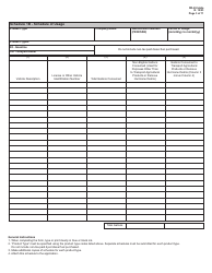 Form DR-26 IDALIA Application for Refund - Fuel Used for Agricultural Shipments or Hurricane Debris Removal - Florida, Page 3