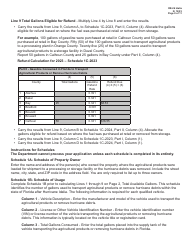 Form DR-26 IDALIA Application for Refund - Fuel Used for Agricultural Shipments or Hurricane Debris Removal - Florida, Page 8