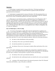 Form 8-K (SEC Form 873) Current Report Pursuant to Section 13 or 15(D) of the Securities Exchange Act of 1934, Page 9