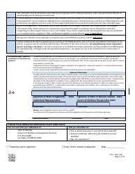 Form 2110-EM Medical Assistance Addendum - Nevada, Page 5