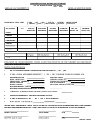 Document preview: Form P-069 Subsidized Housing Income Questionnaire - Maryland, 2023