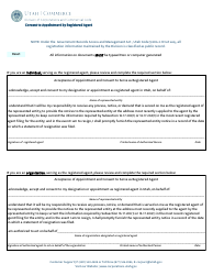Application for Reinstatement of a Domestic Professional Corporation - Utah, Page 2