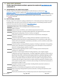Application for Initial Authorization of a Postsecondary Educational Institution - Tennessee, Page 10