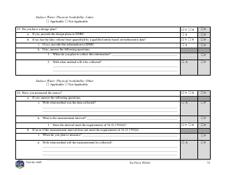 Form 600P Preapplication Meeting Form - Montana, Page 11