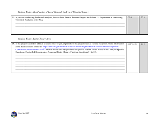 Form 600P Preapplication Meeting Form - Montana, Page 12