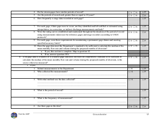 Form 600P Preapplication Meeting Form - Montana, Page 17