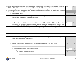 Form 600P Preapplication Meeting Form - Montana, Page 24