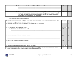 Form 600P Preapplication Meeting Form - Montana, Page 25