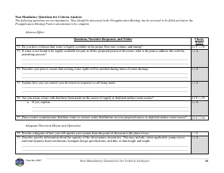 Form 600P Preapplication Meeting Form - Montana, Page 26