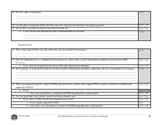 Form 600P Preapplication Meeting Form - Montana, Page 28