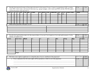 Form 600P Preapplication Meeting Form - Montana, Page 4