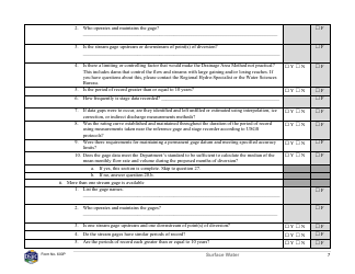 Form 600P Preapplication Meeting Form - Montana, Page 7