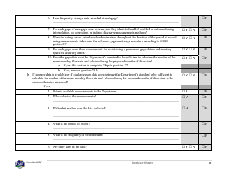 Form 600P Preapplication Meeting Form - Montana, Page 8