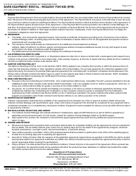 Form DOT ADM-3015EB-RFB Bare Equipment Rental - Request for Bid (Rfb) - California, Page 2
