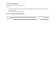 License Transfer to Inactive Status - Louisiana, Page 2