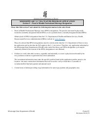 Form 631 Mississippi Appalachian Regional Commission (ARC) J-1 Visa Waiver Program Application - Mississippi, Page 10