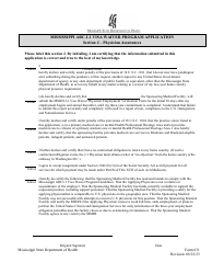 Form 631 Mississippi Appalachian Regional Commission (ARC) J-1 Visa Waiver Program Application - Mississippi, Page 15