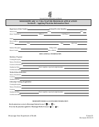 Form 631 Mississippi Appalachian Regional Commission (ARC) J-1 Visa Waiver Program Application - Mississippi, Page 8