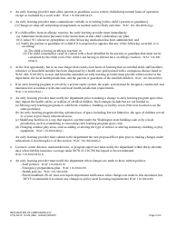 DCYF Form 15-974 Declaration of Compliance (For Family Home and Centers) - Washington, Page 2