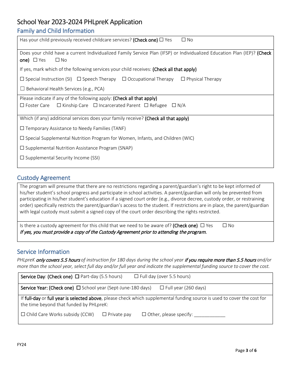 Phlprek Application - City of Philadelphia, Pennsylvania, Page 3