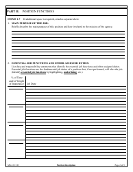 Form MS-22 Position Description - Maryland, Page 2