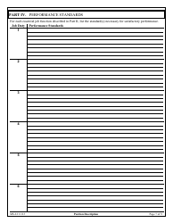 Form MS-22 Position Description - Maryland, Page 7