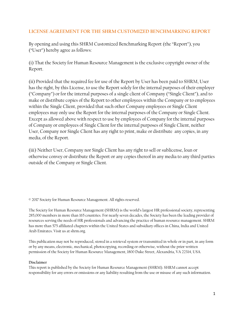 Shrm Customized Talent Acquisition Benchmarking Report, Page 3