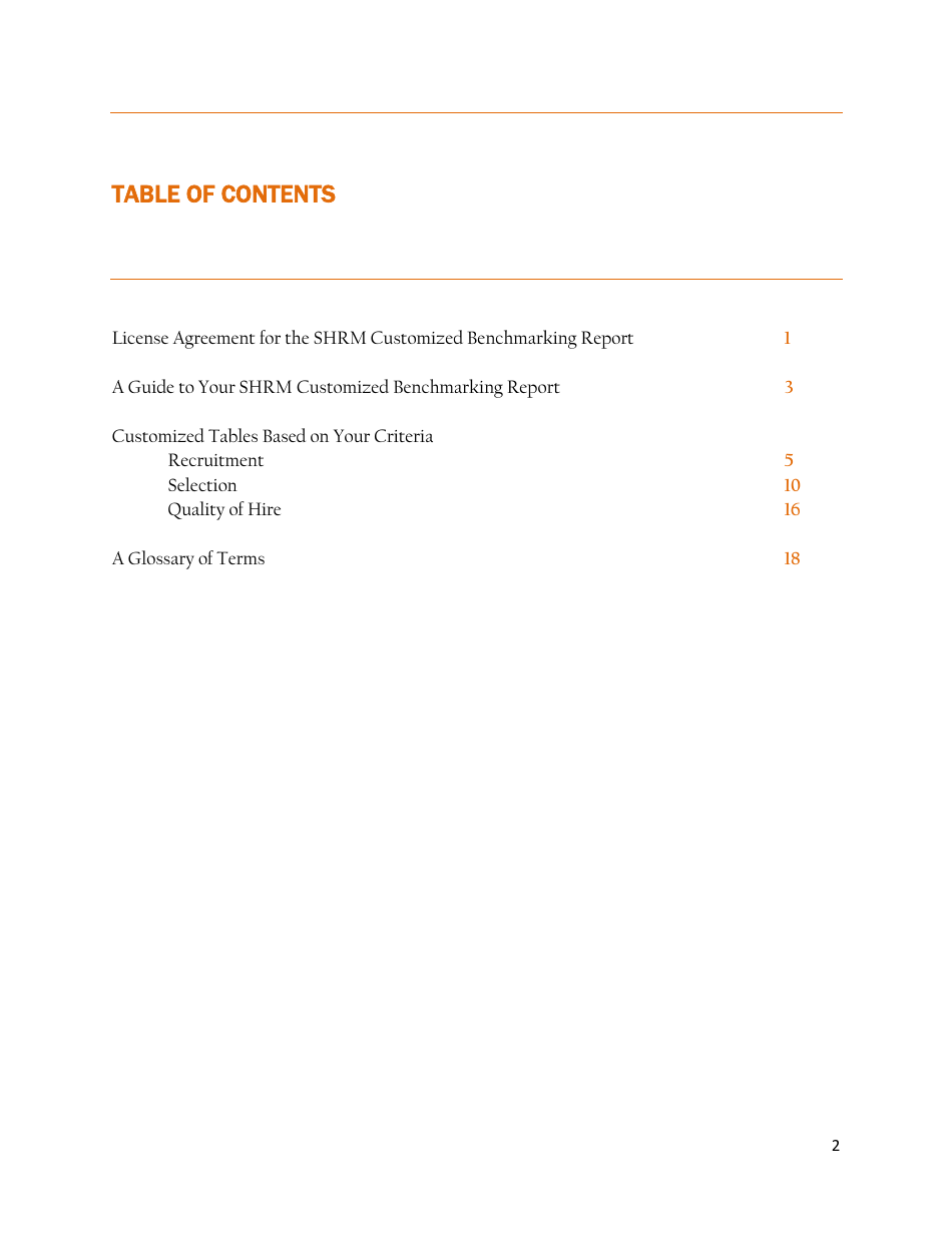 Shrm Customized Talent Acquisition Benchmarking Report, Page 4