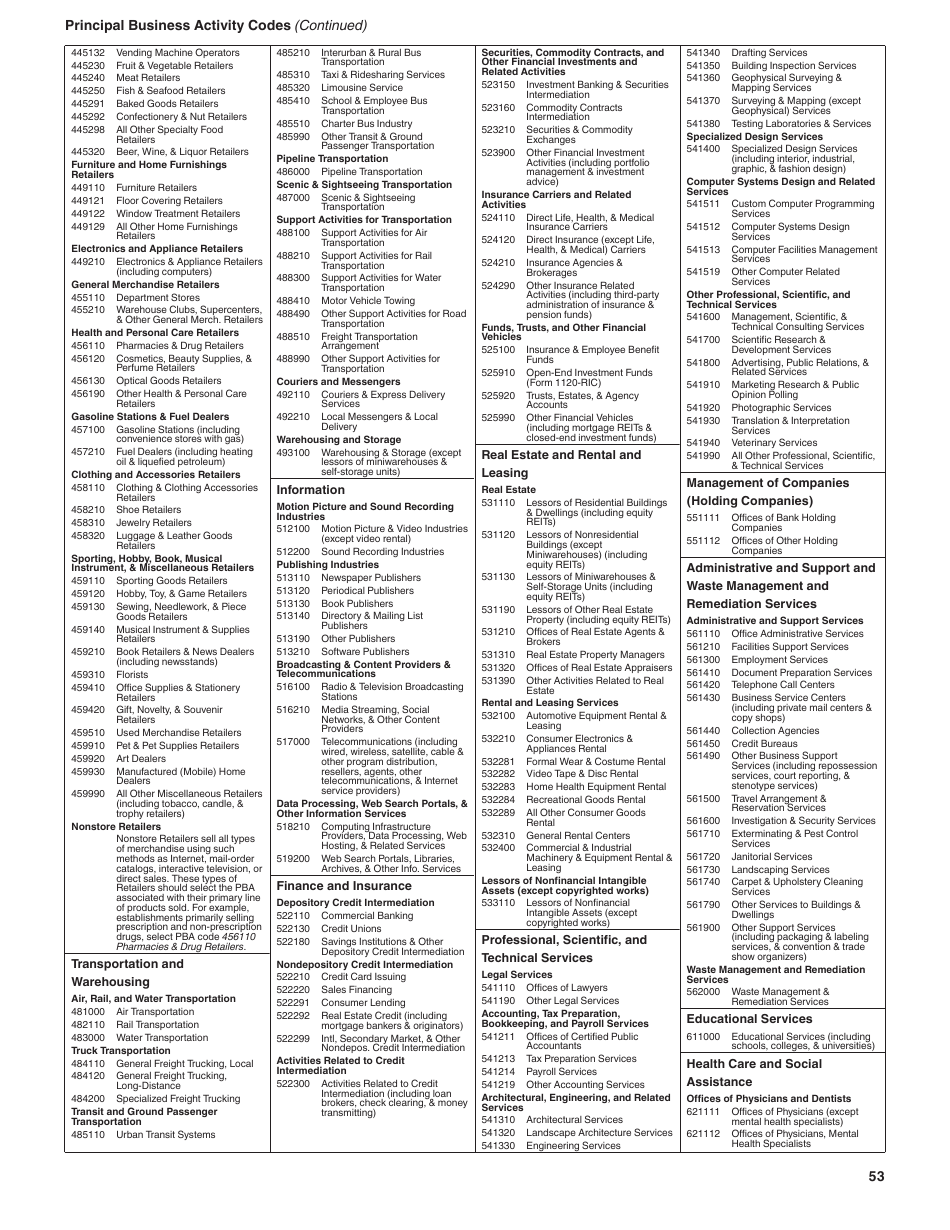 Instructions for IRS Form 1120-S U.S. Income Tax Return for an S Corporation, Page 53