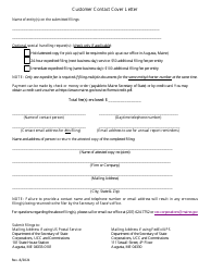 Form MLLC-6 Certificate of Formation - Limited Liability Company - Maine, Page 3